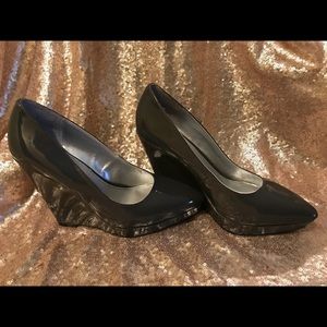 Patent Leather Fergalicious Wedge - Never Worn